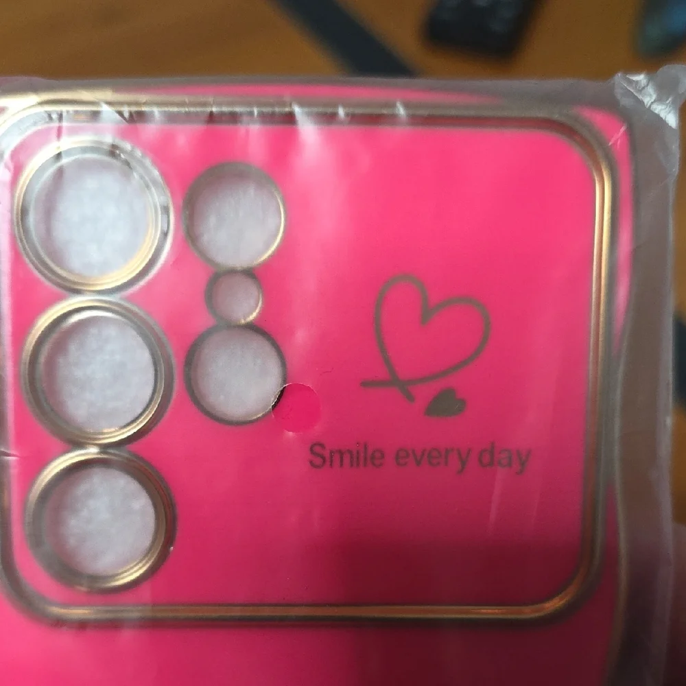 Chic Pink Heart Cell Phone Case